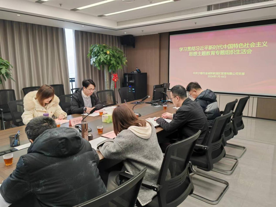 市國投公司領(lǐng)導(dǎo)赴下屬企業(yè)金誠公司參加指導(dǎo)主題教育專題組織生活會(huì)